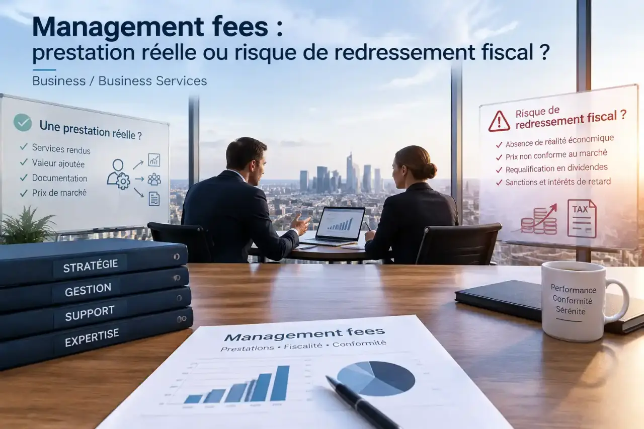 Management fees : prestation réelle ou risque de redressement fiscal ?