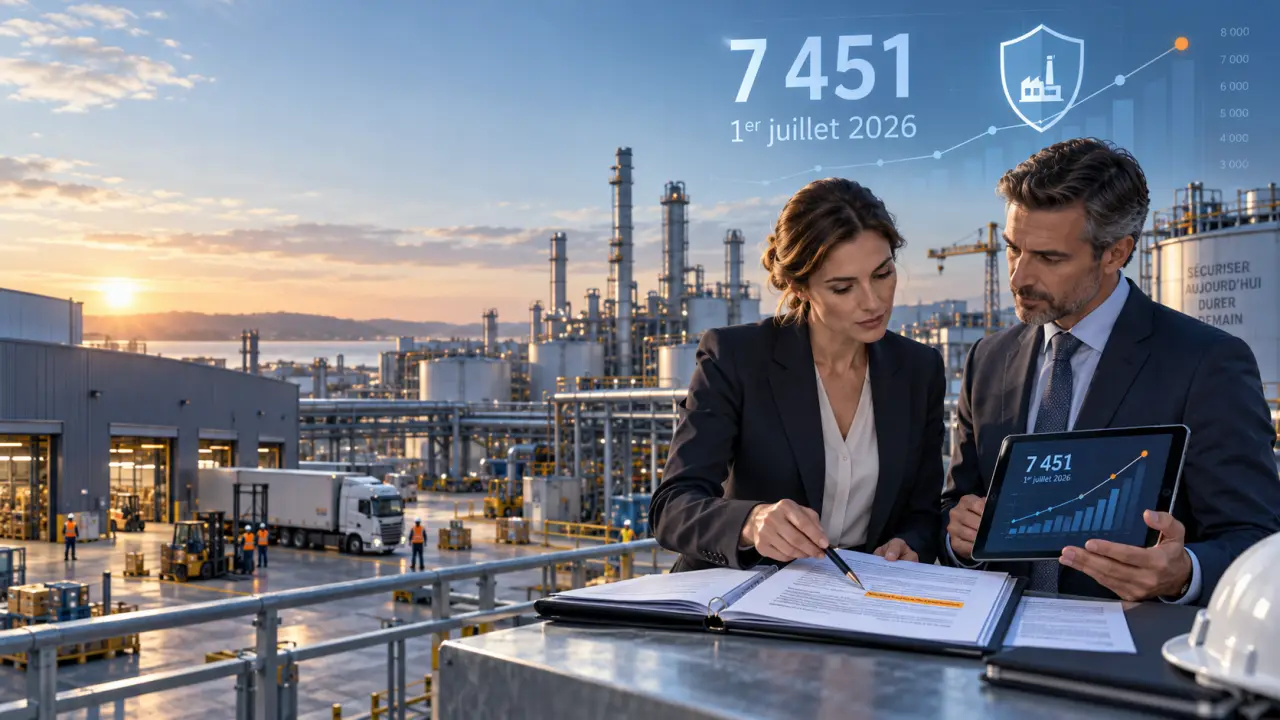 Indice risques industriels : 7 451 au 1er juillet 2026, et la clause à vérifier pour éviter la sous-assurance